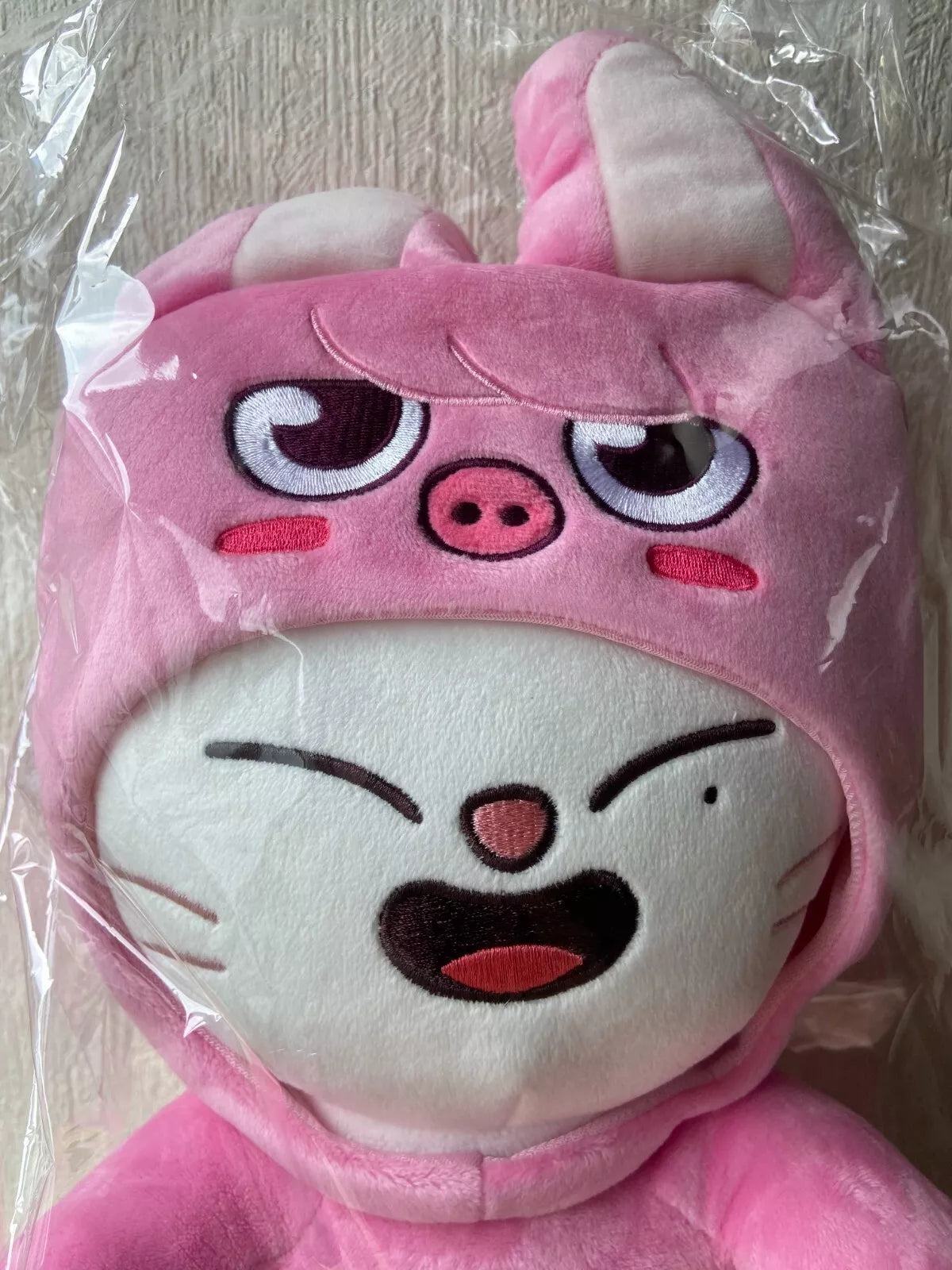 Stray Kids Fan Connecting SKZ TOY WORLD Jiniret Plush Doll & Bag Charm Set