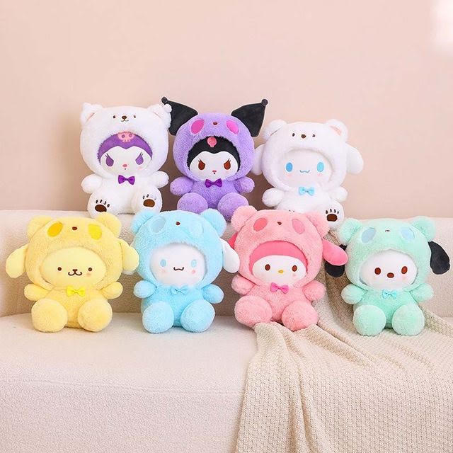 Hello Kitty/Kuromi Plushies